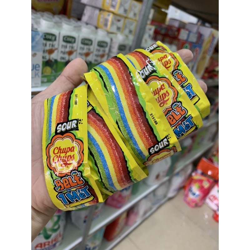 Kẹo dẻo hương trái cây Chupa Chups Belt 1m