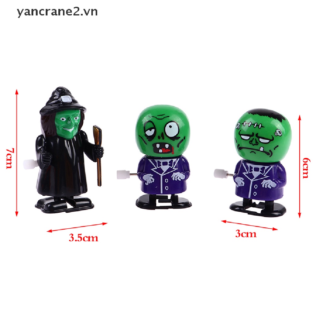 {YAN2} Đồ Chơi Lên Dây Cót Hình Mắt Bí Ngô Phù Thủy Ma Cà Rồng Nhảy Múa Đi Bộ {yancrane2.vn