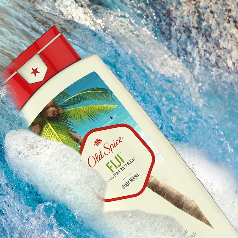 Sữa Tắm Old Spice Fiji / Timber / Bearglove / Wolfthorn Dạng Gel Tắm Usa Mỹ - Body Wash 473ml Cho Nam Giới Skincare Dezy