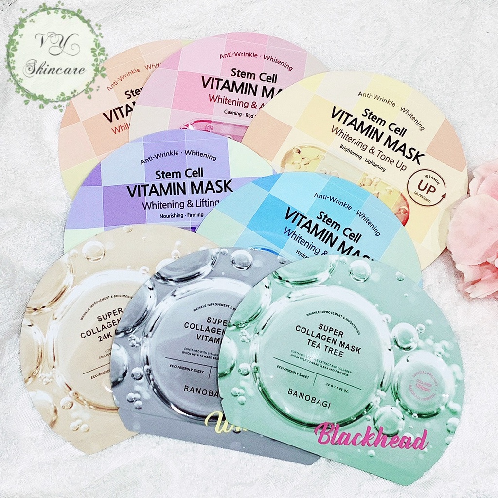 Mặt Nạ Bổ Sung Vitamin Cho Da BANOBAGI Vita Mask 30g