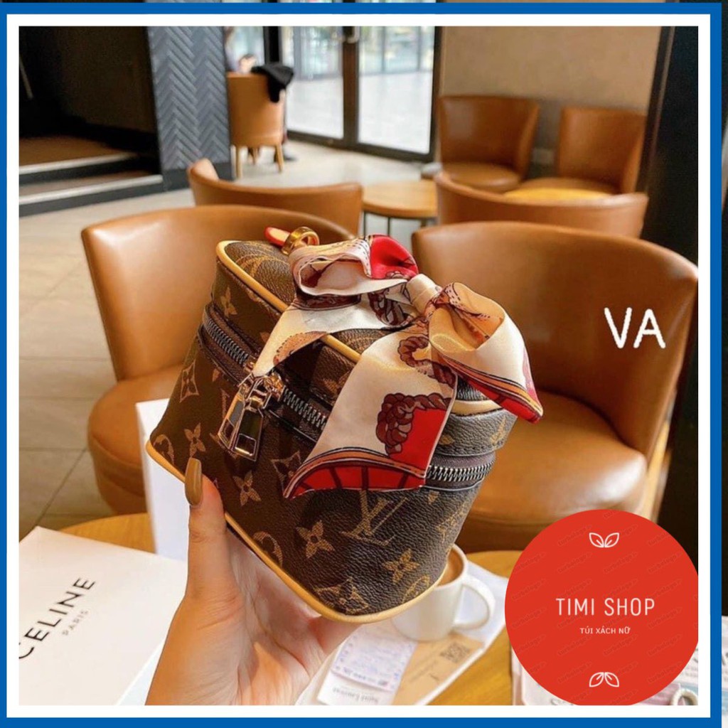 🌺 Cốp vuông lv mini- hộp đựng đồ trang điểm hót trend 2021 SIÊU HOT HIT