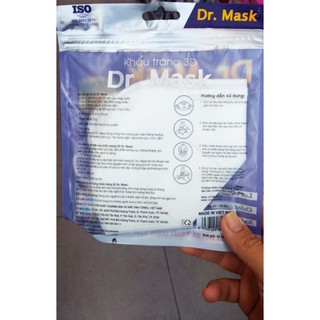 Khẩu trang Dr.Mask tiêu chuẩn Mỹ.
