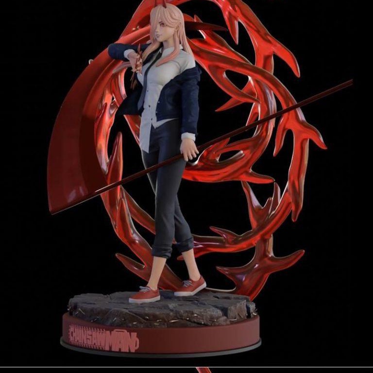 Mô Hình Power Chainsaw Man Bằng Chất Liệu Nhựa Resin - Cao 17 cm