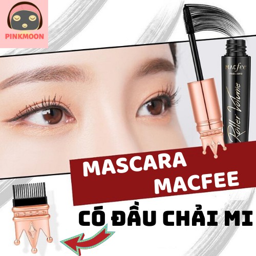 Mascara Macfee Dày Dài Mi Kèm Lược Chải Mi 2In1