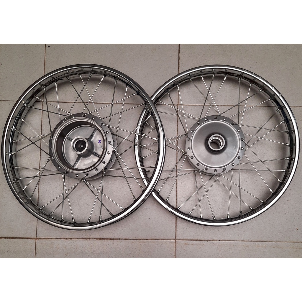 Bộ bánh căm zin hãng tháo xe Sirius, Jupiter, Taurus thắng đùm / đĩa