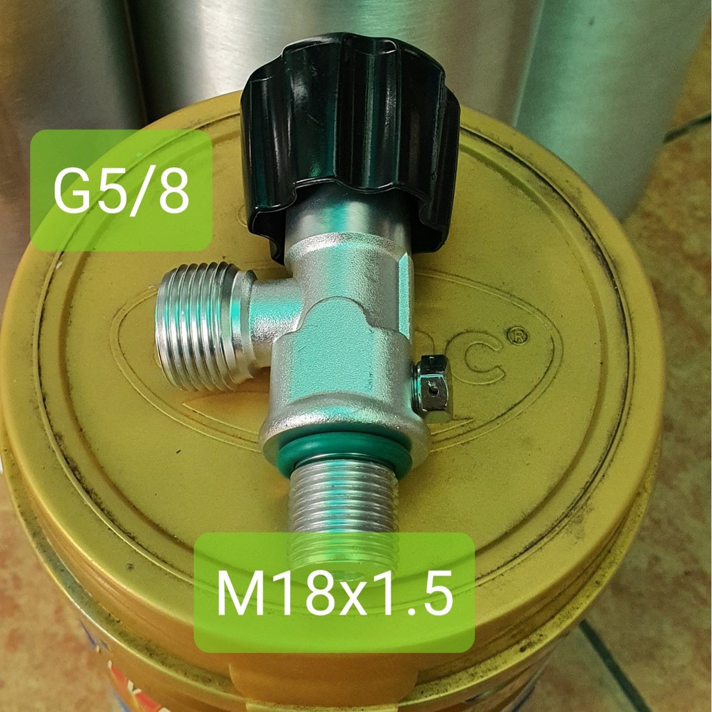 Bình CO2 thủy sinh nhôm 1 lít