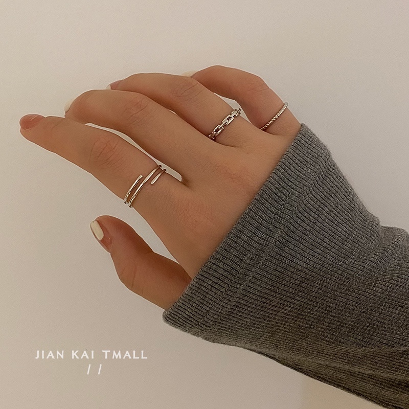 Set 3 / 5 Nhẫn Hở Thời Trang Nữ