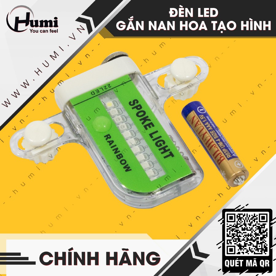 Đèn Led gắn Nan Hoa Tạo Hình