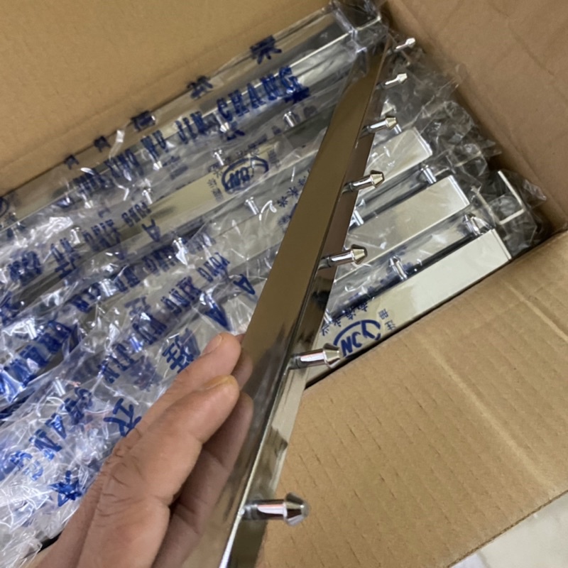 Tay bi 7 vuông ⚡ CAM KẾT CHẤT LƯỢNG ⚡ Ngoắc treo quần áo, móc bi treo quần áo dạng hộp