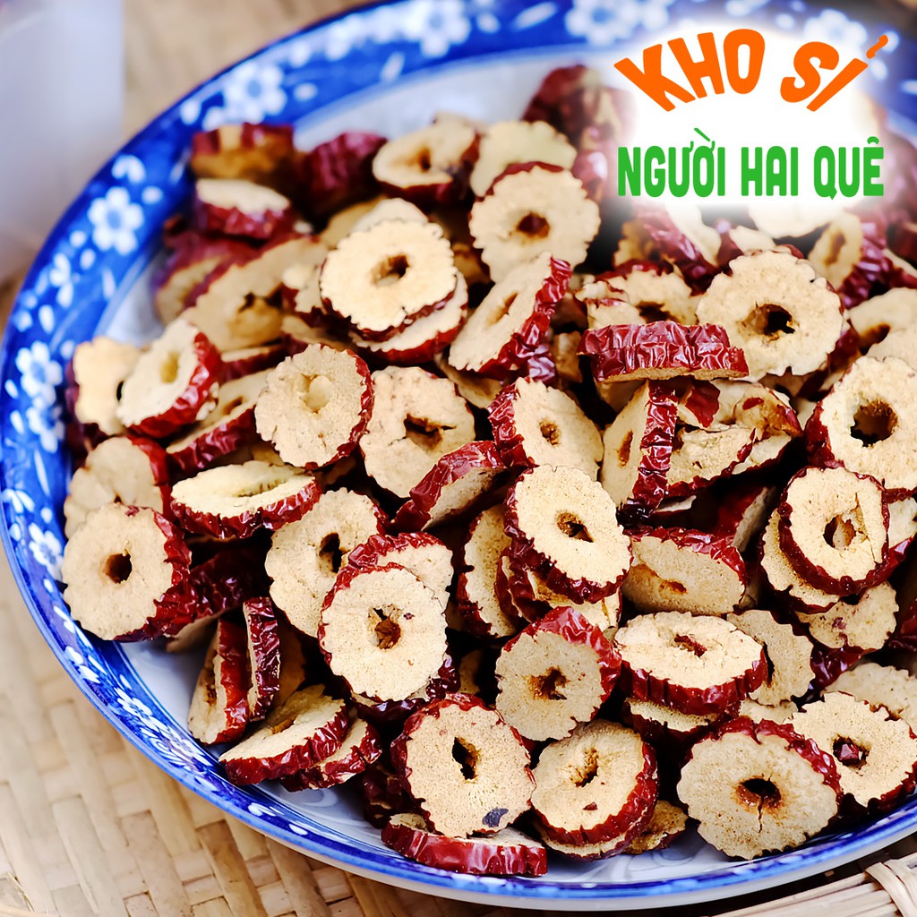 Táo đỏ thái lát 200g / SỈ 1 kg 💰 KHO SỈ NGƯỜI HAI QUÊ - HAI QUÊ FOODS