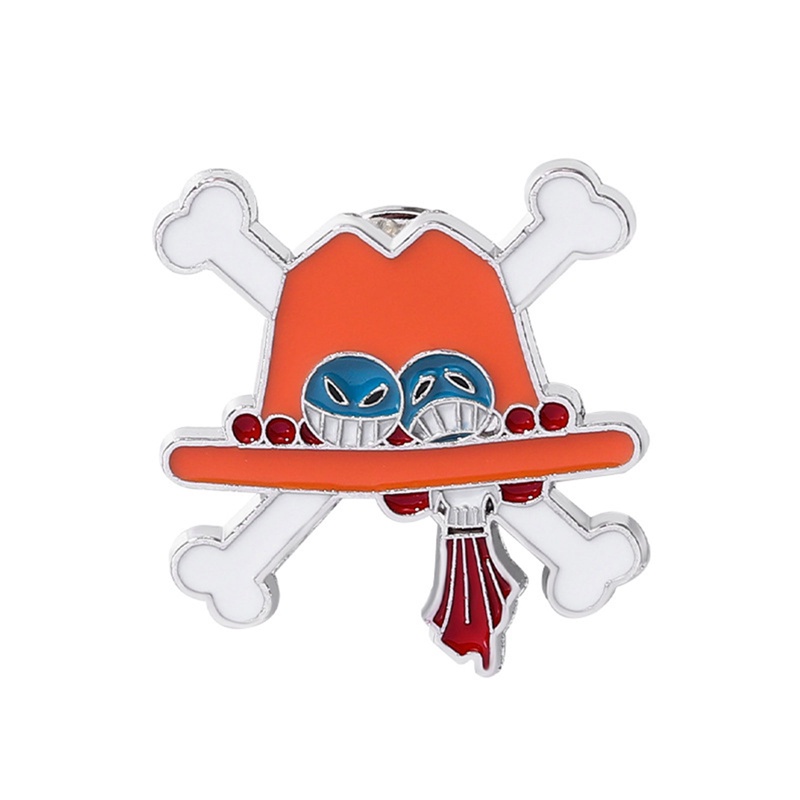 Ghim Cài Áo Hình Nhân Vật Trong One Piece☠1 Trâm Cài Áo Cosplay Nhân Vật Anime
