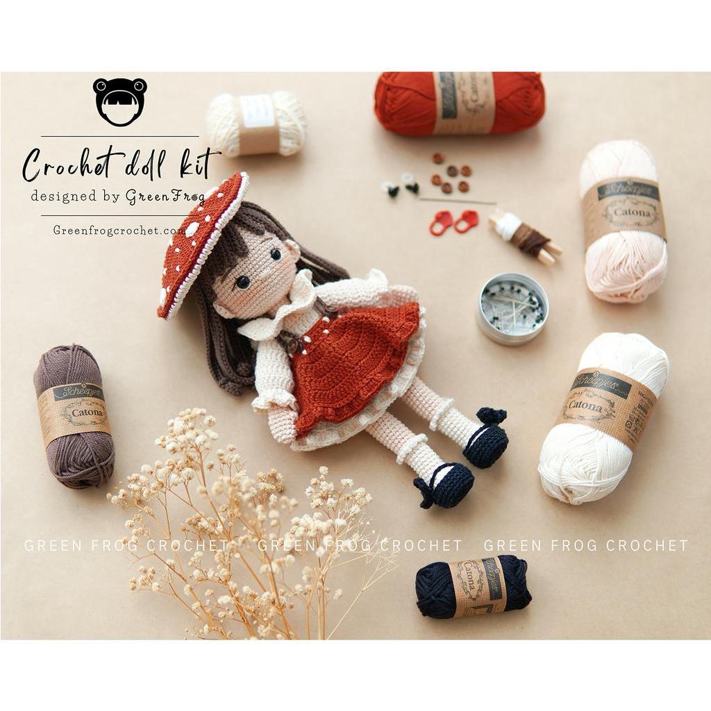 Set len Amanita kèm hướng dẫn in màu