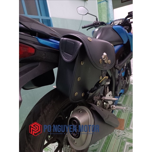 Túi treo hông xe máy vuông (1 bộ 2 chiếc)