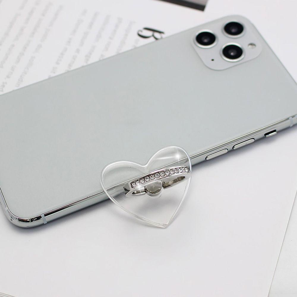 Norman Nhẫn Đỡ Điện Thoại Bằng Hợp Kim Kẽm Trong Suốt Có Thể Xoay Được