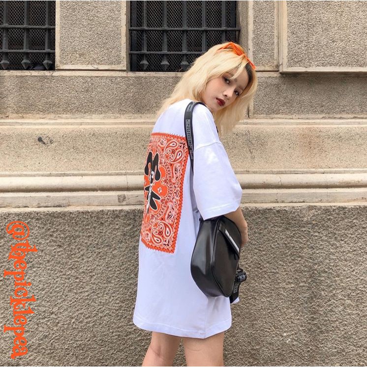 Áo thun trắng oversize TEE CLOWNZ