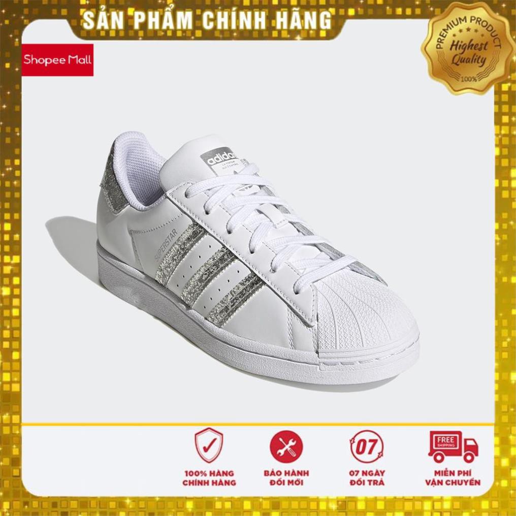 Giày Adidas Super Star auth mũi sò sneaker thể thao nữ trắng FZ4445 - Hàng Chính Hãng - Bounty Sneakers