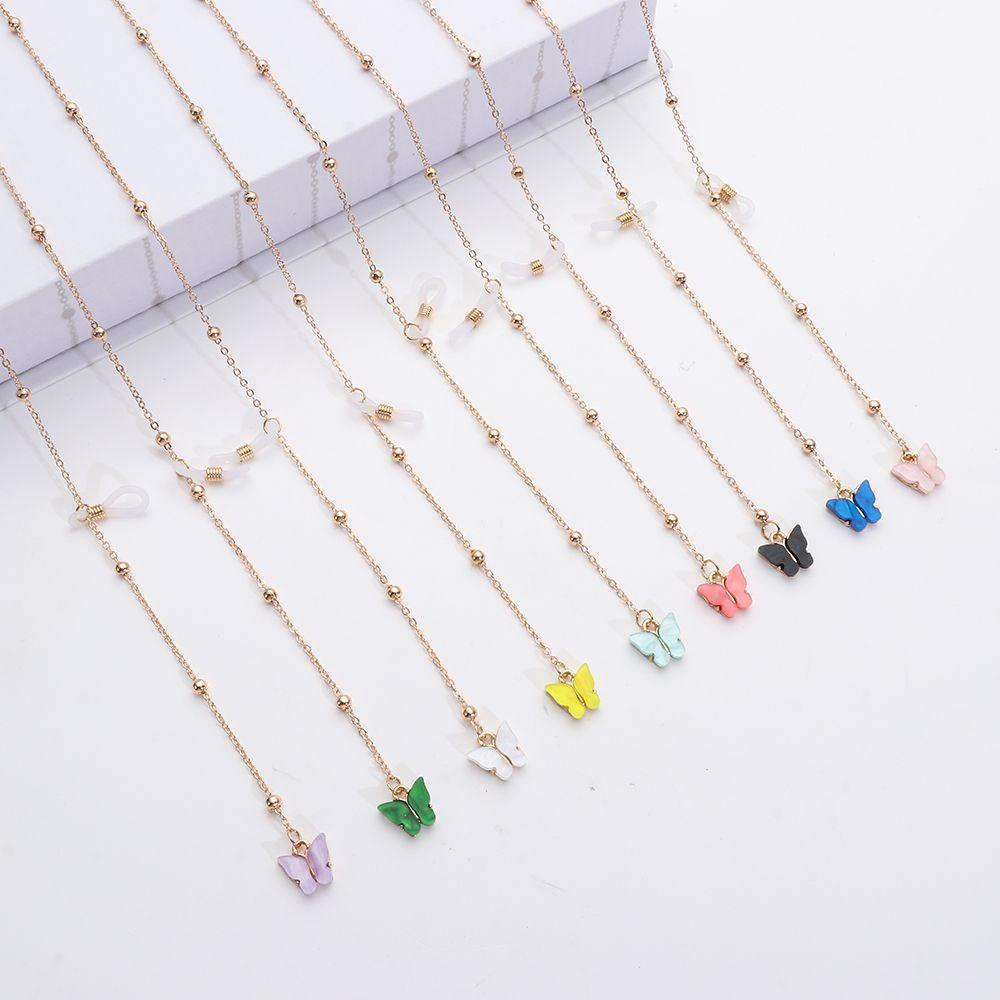 Vòng cổ Kim Loại Thời Trang|Kính Đọc Sách Đính Hạt