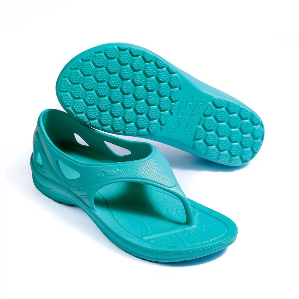 Dép chạy bộ có quai hậu unisex Y-SANDAL RUNNING HEEL COVER (Cam, Vàng Chanh, Xanh Lá, Xanh Ngọc)