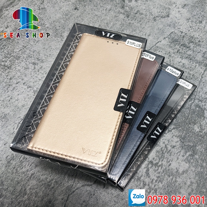 Bao da Samsung Note 10 Plus 5G và Note 10 Pro 4G - Nắp gập-Ốp lưng 2 mặt có thiết kế ví cà thẻ ngăn lớn để tien mặt