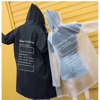 Áo Mưa Măng Tô Thời Trang Hàn Quốc Cho Nam Nữ- Có Clip