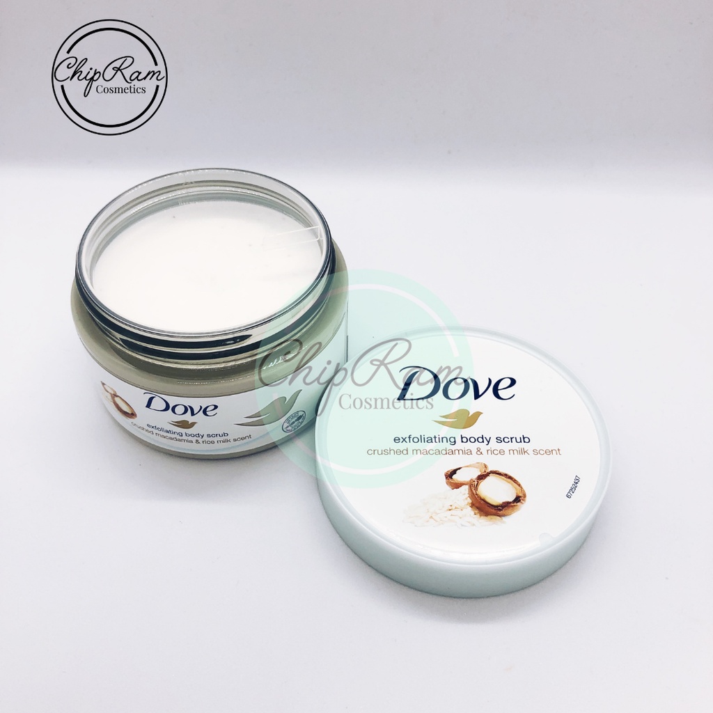 Tẩy da chết dove bản Đức  225ml