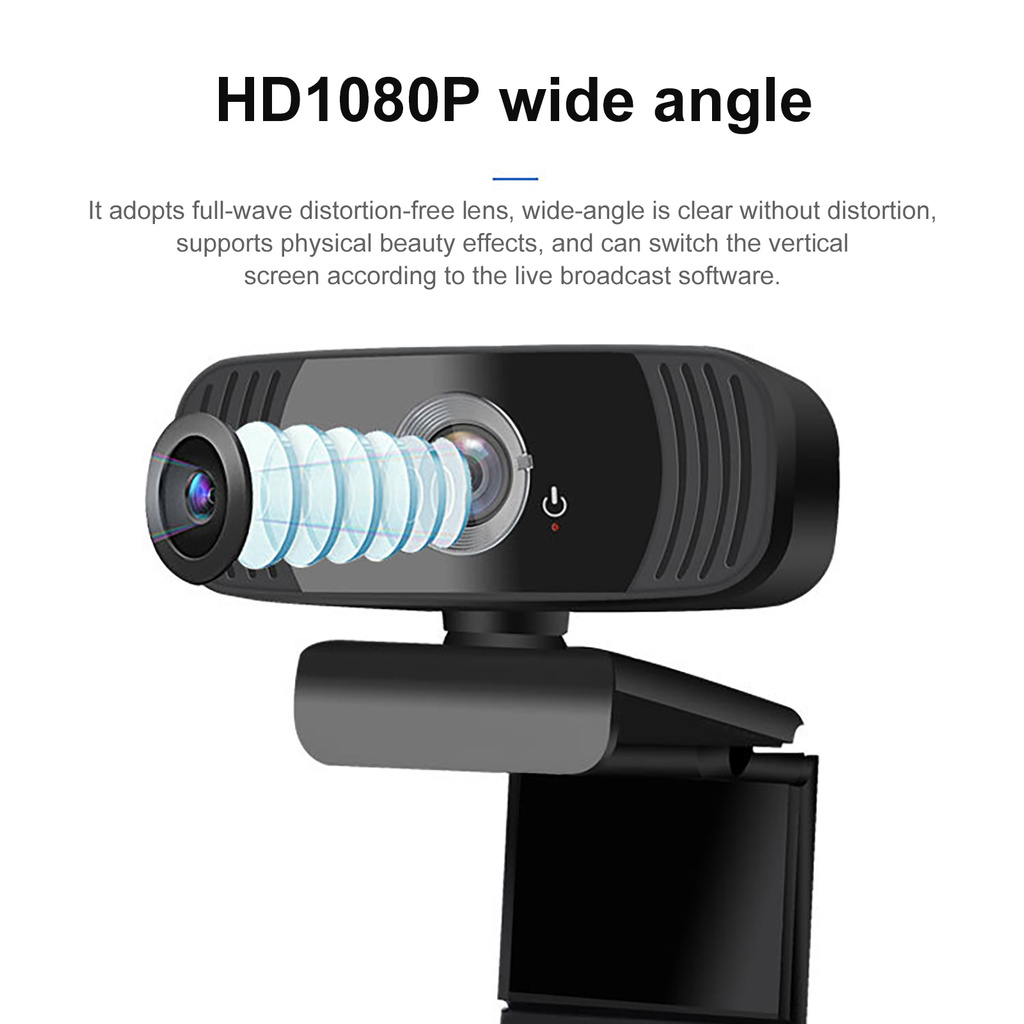 Webcamb3 Hd 1080p Kèm Micro Tiện Dụng Cho Máy Tính