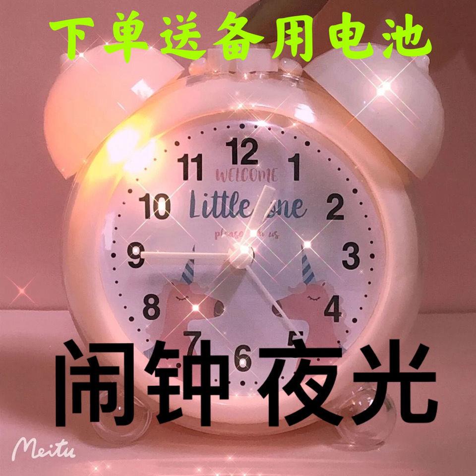 Đồng Hồ Báo Thức Để Bàn Màu Dạ Quang Đa Năng