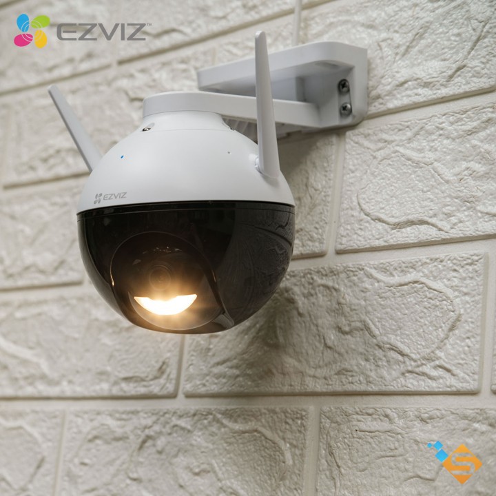 Camera WiFi PTZ Ngoài Trời EZVIZ C8C 2MP 1080P Xoay Thông Minh Có Màu Ban Đêm - Bảo Hành Chính Hãng 2 Năm