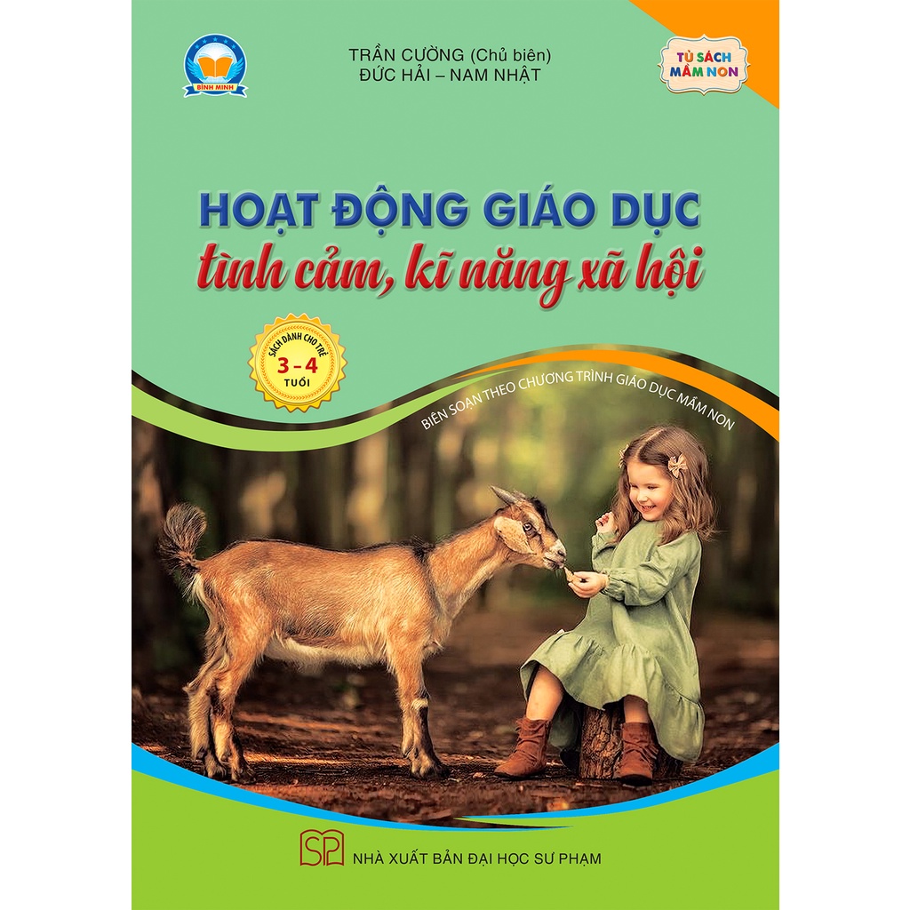 Sách Hoạt động giáo dục tình cảm, kĩ năng xã hội - Sách cho trẻ 3 - 4 tuổi