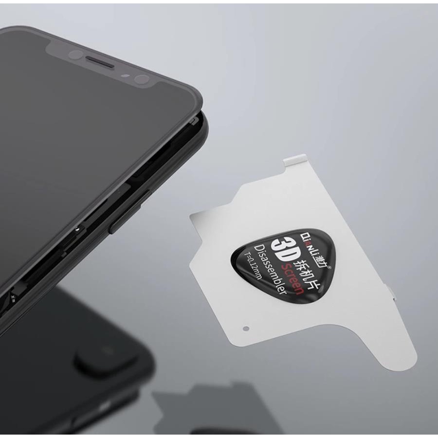 Bộ Thẻ Mở Sửa Chữa Màn Hình 3D 0.12MM Bằng Thép Không Gỉ Siêu Mỏng