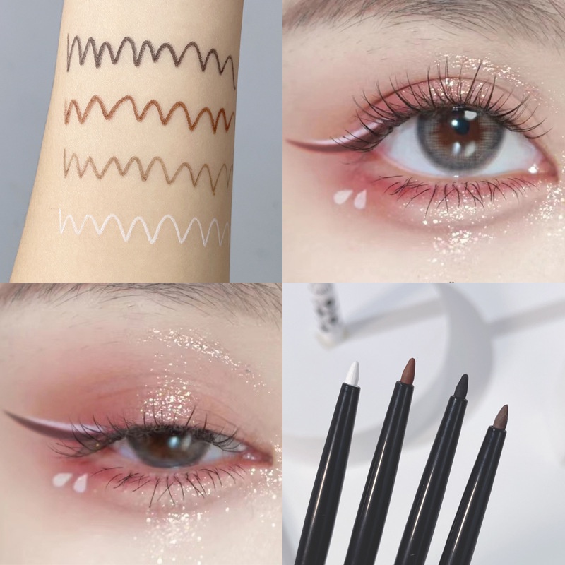 Chì kẻ mắt KAKASHOW, kẻ mắt chì nội địa trung eyeliner màu nâu đên trắng lâu trôi D42 - Sammi beauty