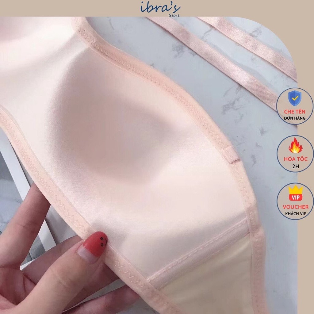 Áo Quây Ngực Không Dây iBRA'S STORE Áo Lót Không Gọng sexy Nữ Chống Tụt Bra Không Dây Chống Chảy Xệ tiện lợi A29