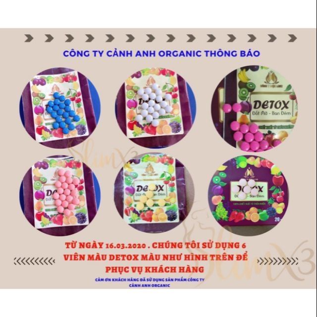 Detox thải độc tan mỡ Đông Y Mộc Linh (hộp 15v)