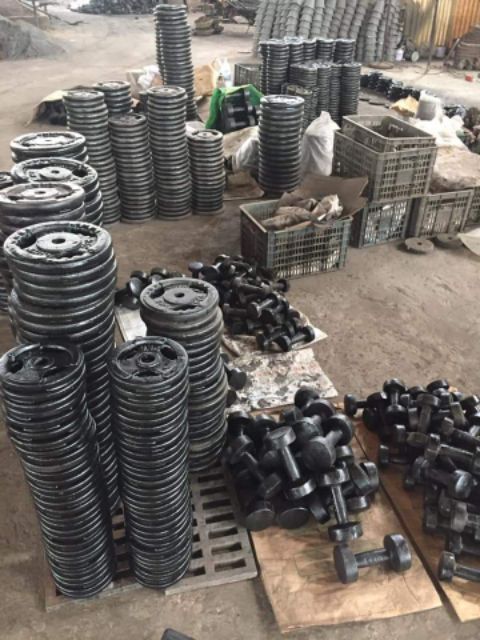 Tạ gang nguyên khối 10kg