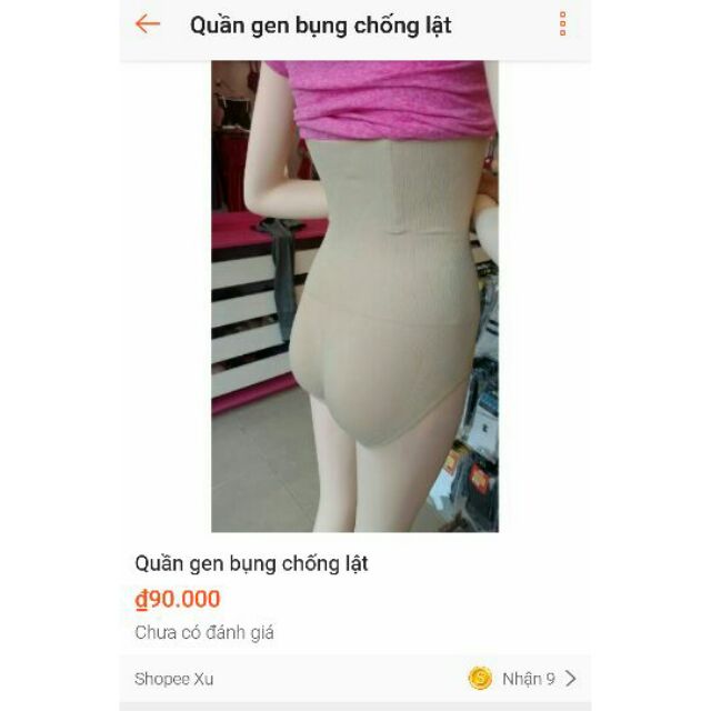 Gen nịch bụng chống lật
