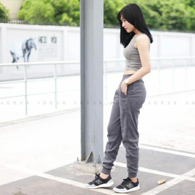 [Giá sỉ] Quần jogger gân tăm loại đẹp, đủ size cho người từ 40 -63kg