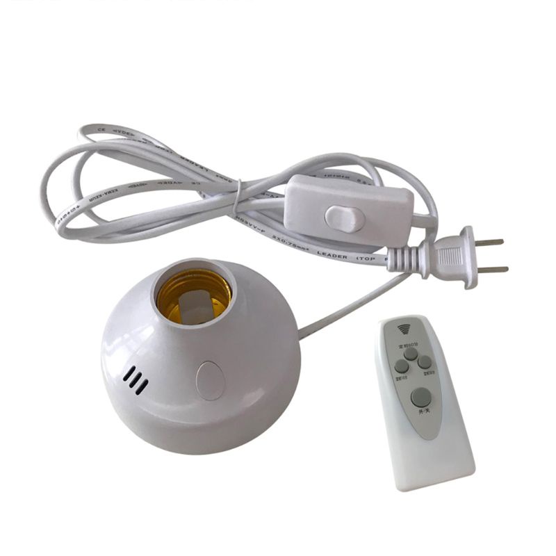 Giá Đỡ Ổ Cắm Đèn Điều Khiển Từ Xa Không Dây Dùng Trang Trí Phòng Ngủ