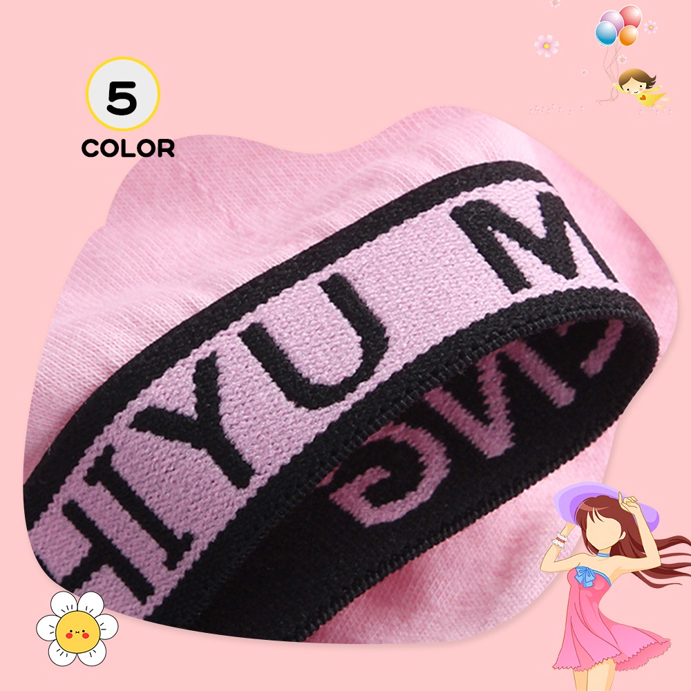 Áo Ngực Thể Thao Không Gọng Bằng Cotton Dành Cho Bé Gái Tuổi Teen