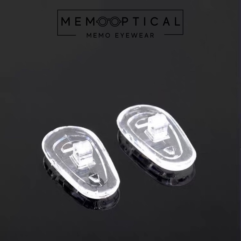 Combo đệm mũi kính mắt chất liệu silicon siêu mềm thông hơi, ve gọng kính không dây kích ứng da Memo Optical