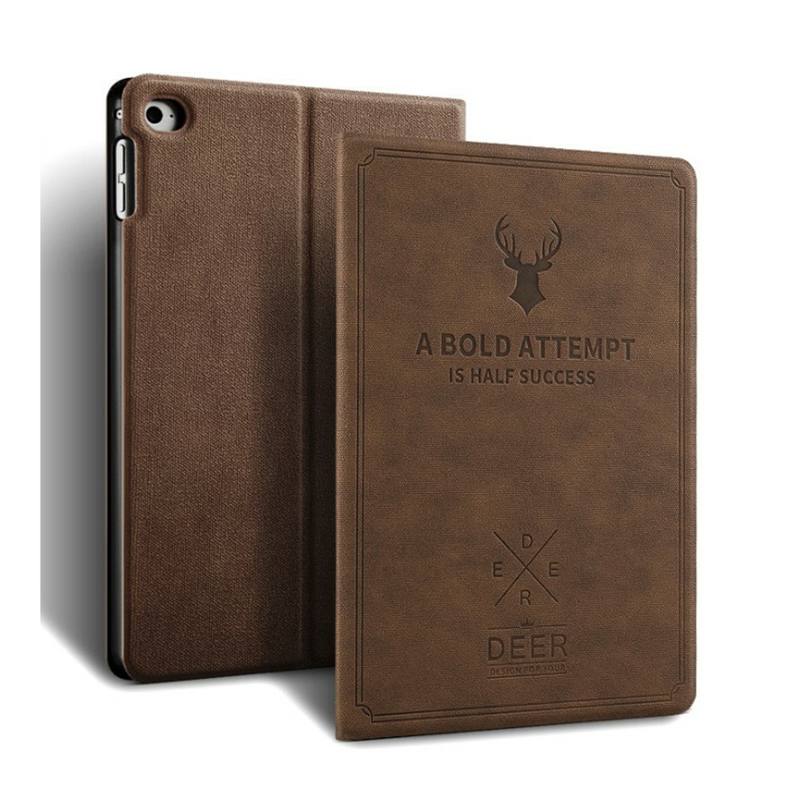 Ốp Ipad, Bao Da Ipad Da Sần Logo Đầu Hươu Design For Your | BigBuy360 - bigbuy360.vn