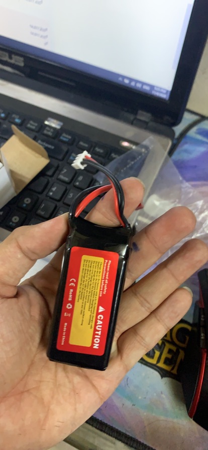 Pin lipo 2s 1500mah 30c 7.4v cho đồ chơi điều khiển RC