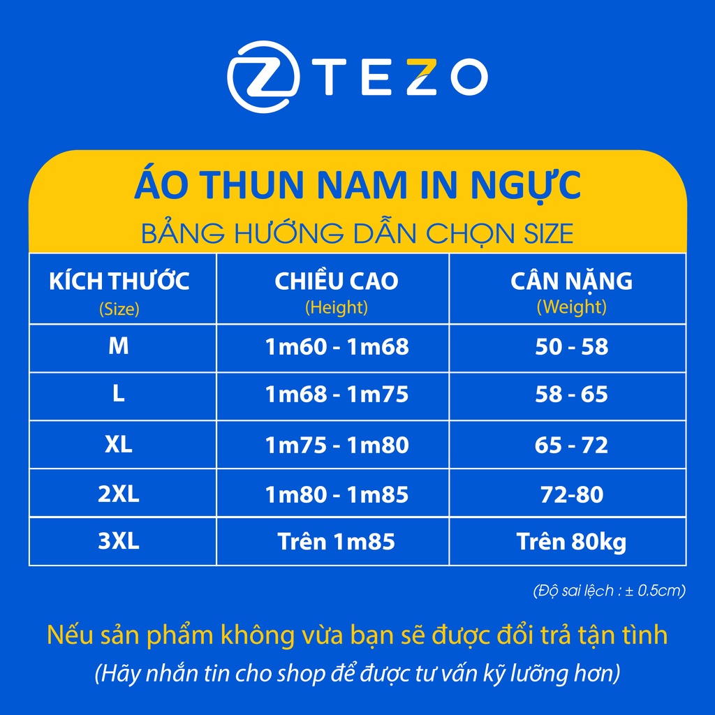 Áo thun nam Tezo nỉ nam dài tay thiết kế in chữ trước ngực 22ATOH010