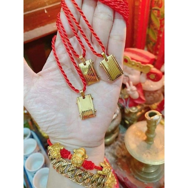 Mặt Dây Chuyền Năm Dòng Kinh Thái Lan