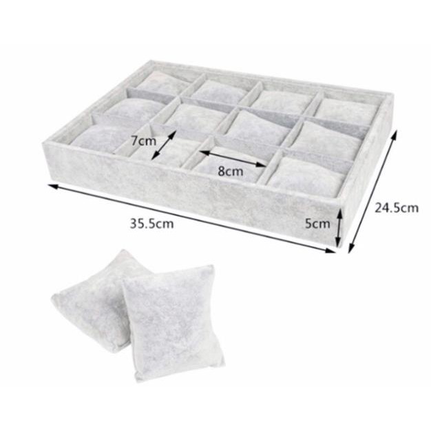 * GIA TOT* Khay đựng đồng hồ, vòng tay MS02