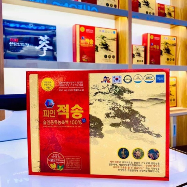 [HÀNG MỚI VỀ] Tinh Dầu Thông Đỏ Chính Phủ Pine Joeksong Hàn Quốc [ Hàng Mới Về ]