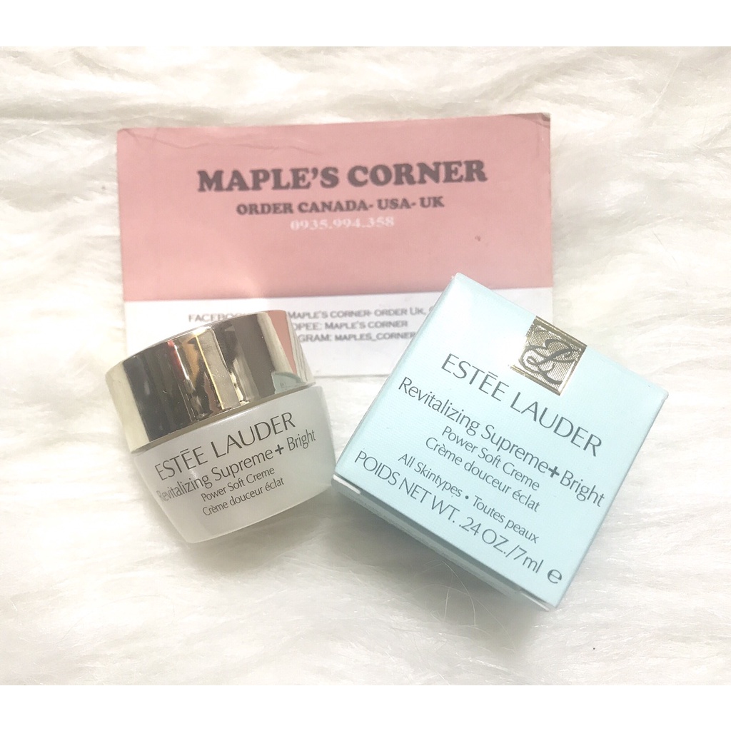 Kem Dưỡng Ẩm Làm Trắng Estee Lauder Revitalizing Supreme+ Bright Power Soft Crème