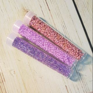 Cườm Nhật 2mm tông tím