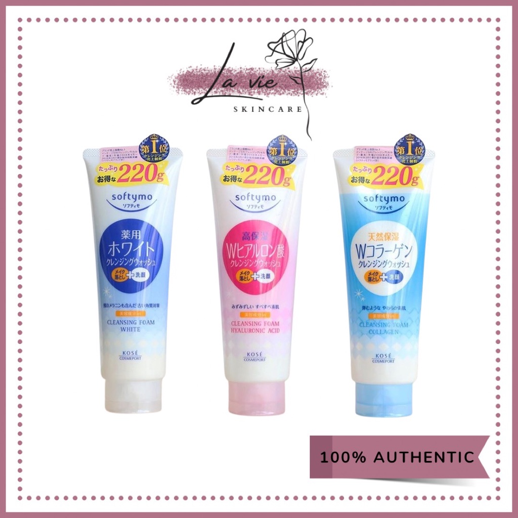 Sữa Rửa Mặt Kose Softymo(220g)