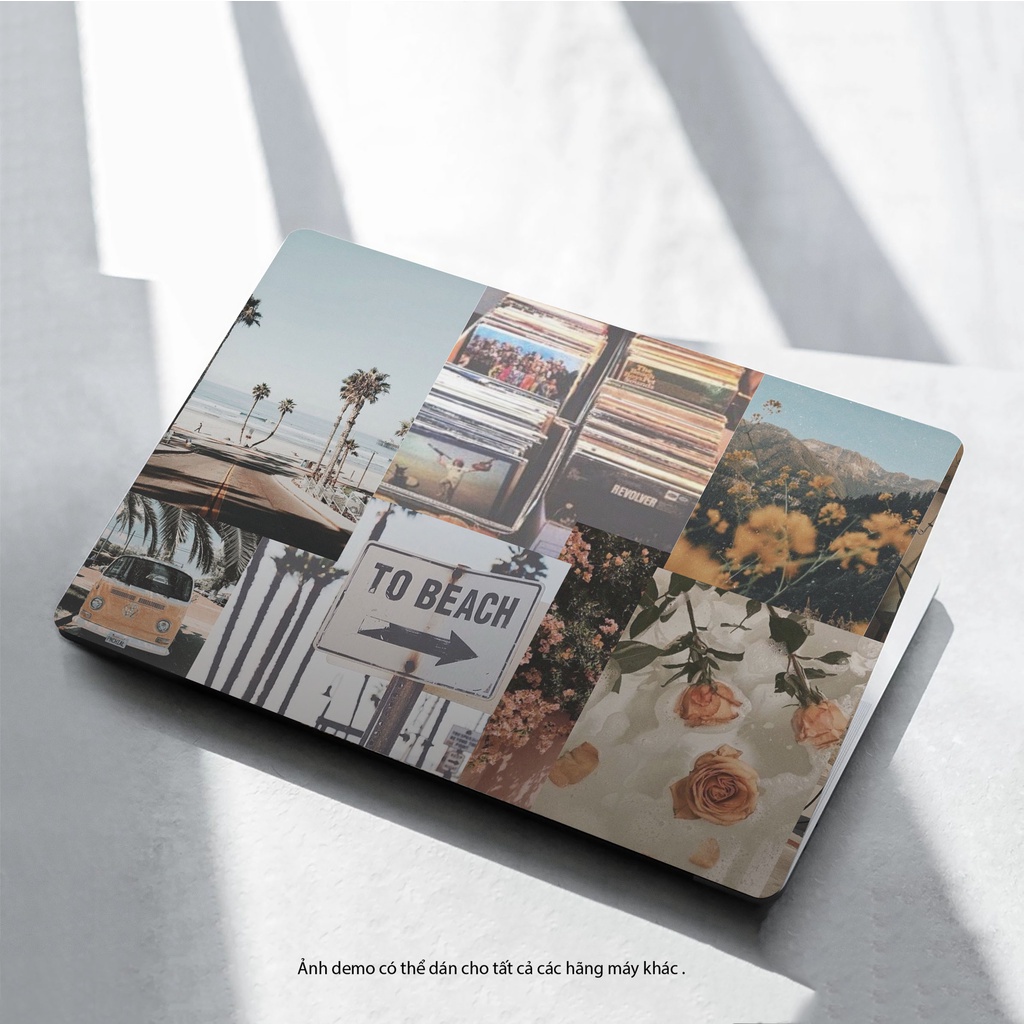 Miếng Dán Skin Laptop - Nhiều Mẫu Dán cho Dell, Hp, Asus, Lenovo, Acer, MSI, Surface,Vaio, Macbook MD 345 LUXSKEEN