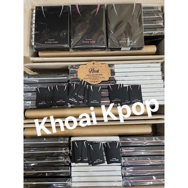 [Bản YG] Ảnh Blackpink Born Pink BOX SET